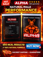 SEX PILL ALPHA MALE ROCK HARD 10 PACK 100% NATURAL BOOST ENERGY & STAMINA 🚀